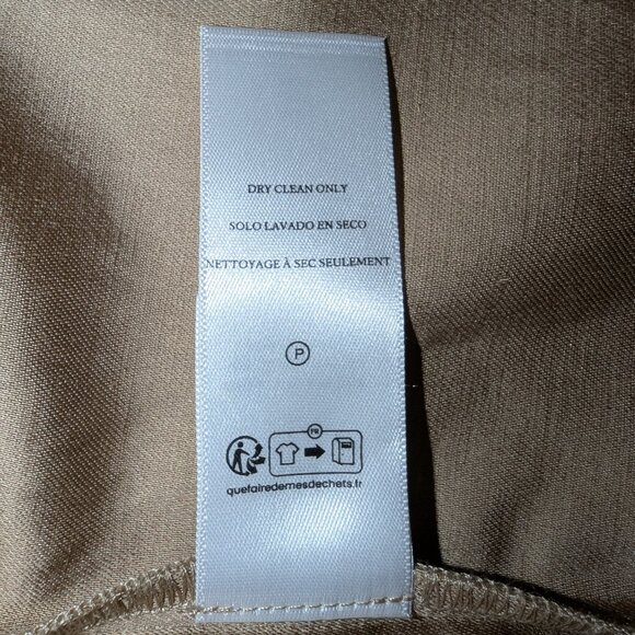 NWT Rails | Ellasandra Linen-Blend Tan Cocktail Dress Midi Length | Size Small - Picture 14 of 16